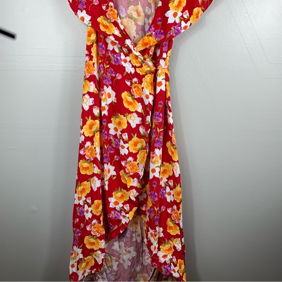 & Other Stories | Maxi Floral Wrap Dress with Flower pattern Size 8 - Picture 2 of 8